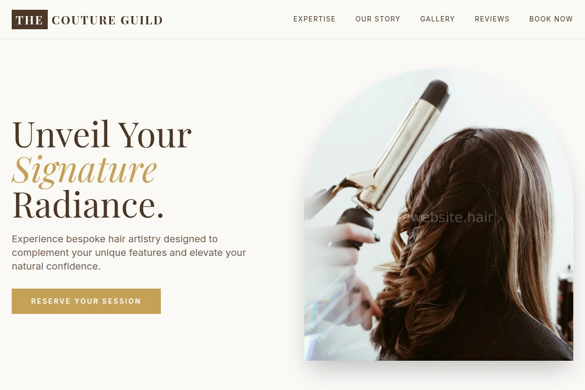 Booking Hair Salon