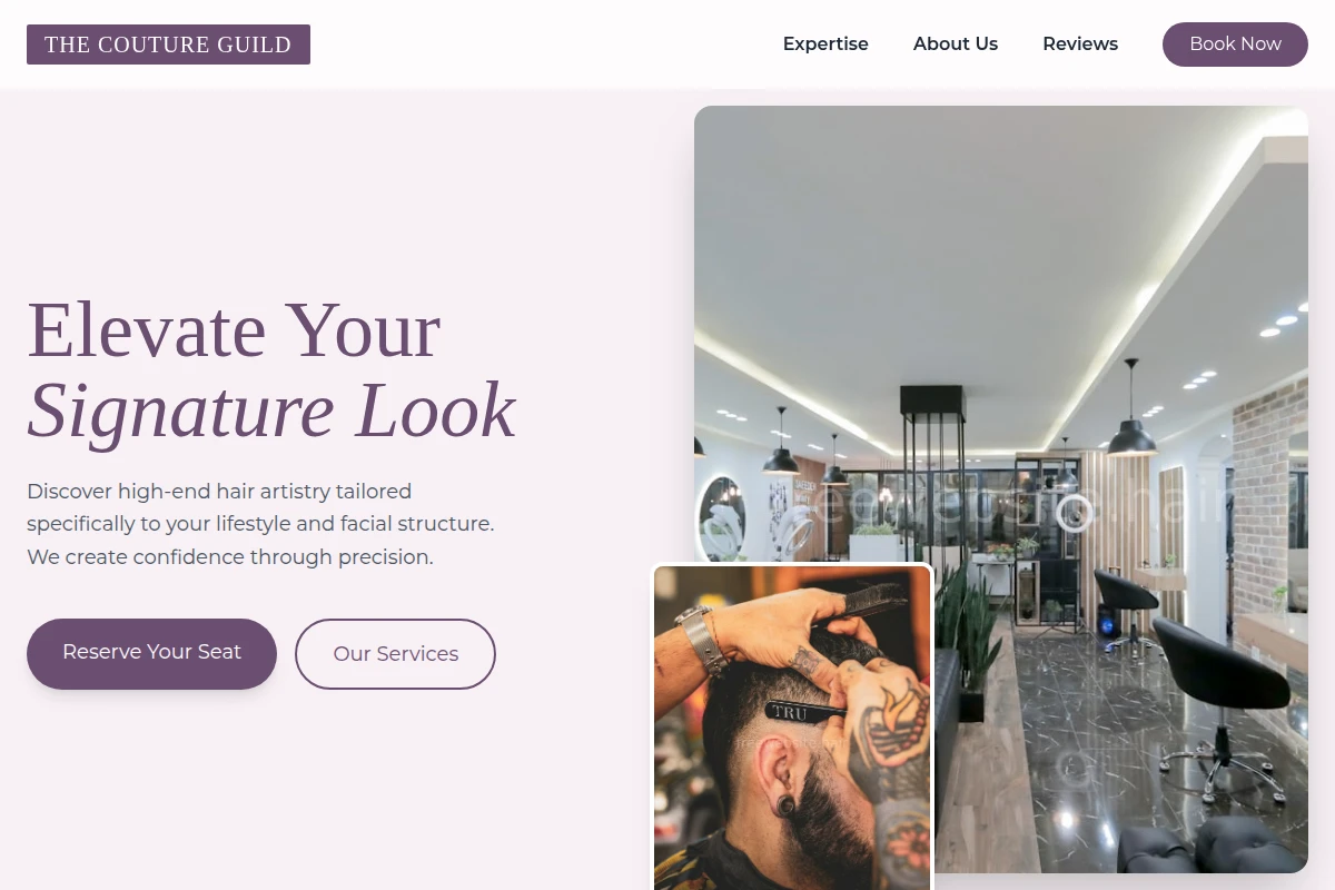 Client Hair Salon